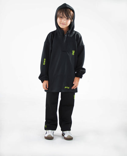 HOODIE MILOOW BLACK - UNFILTERED